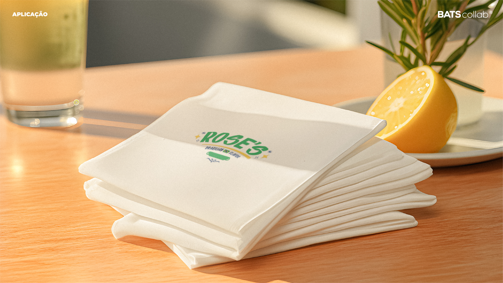 APRESENTAÇÃO ROSES BRAZILIAN FLAVOR APLICAÇÃO