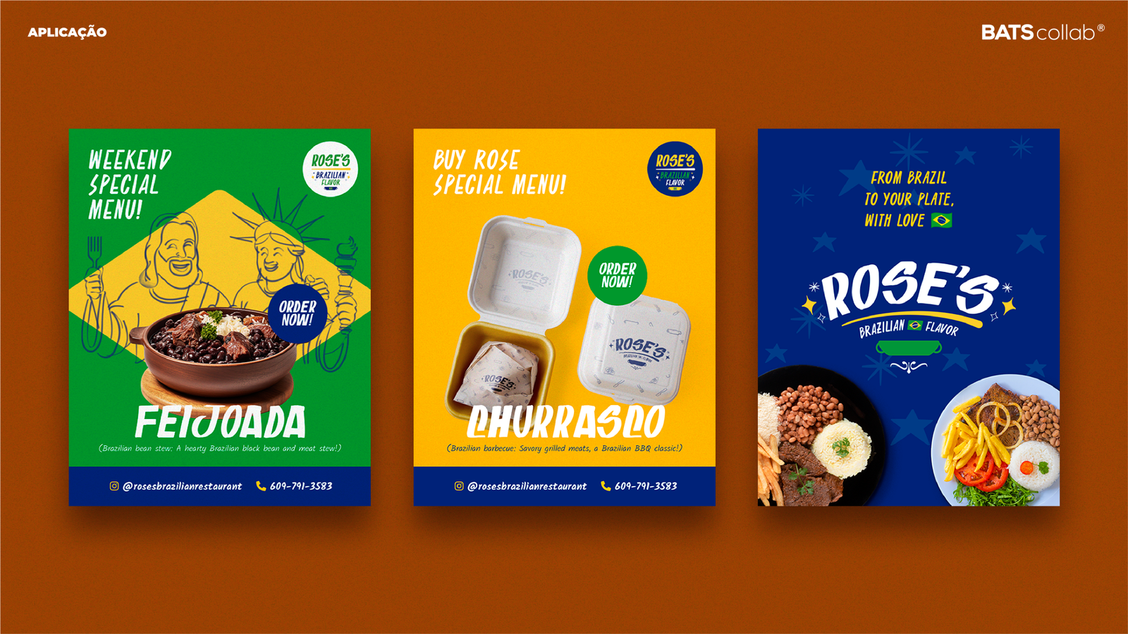 APRESENTAÇÃO ROSES BRAZILIAN FLAVOR APLICAÇÃO